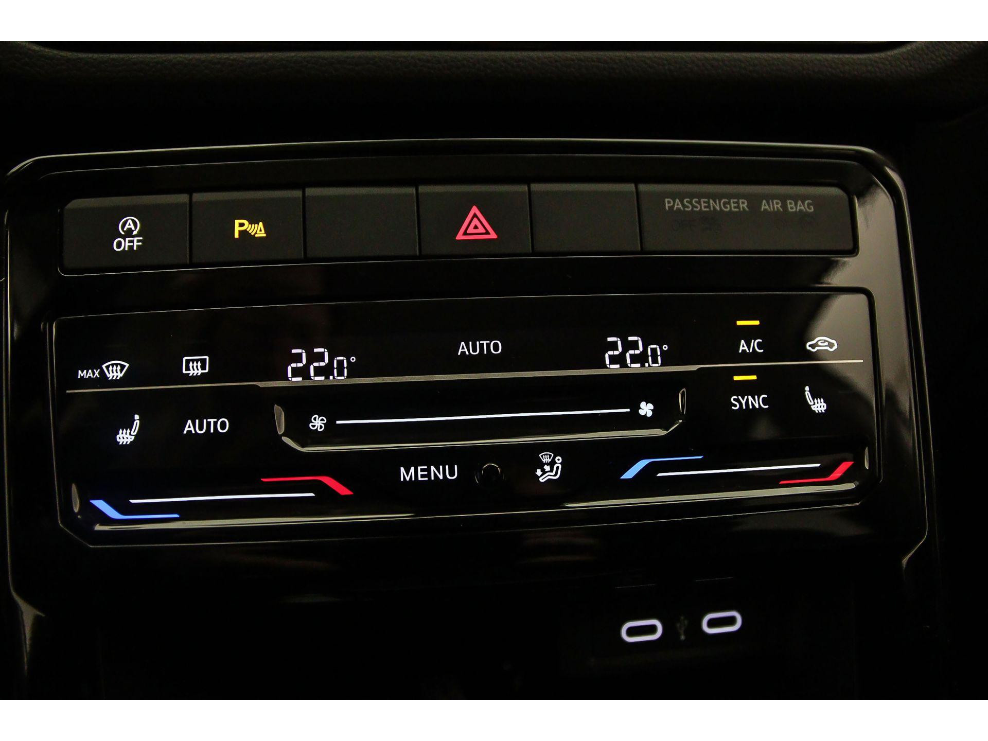 voorstoelen verwarmd