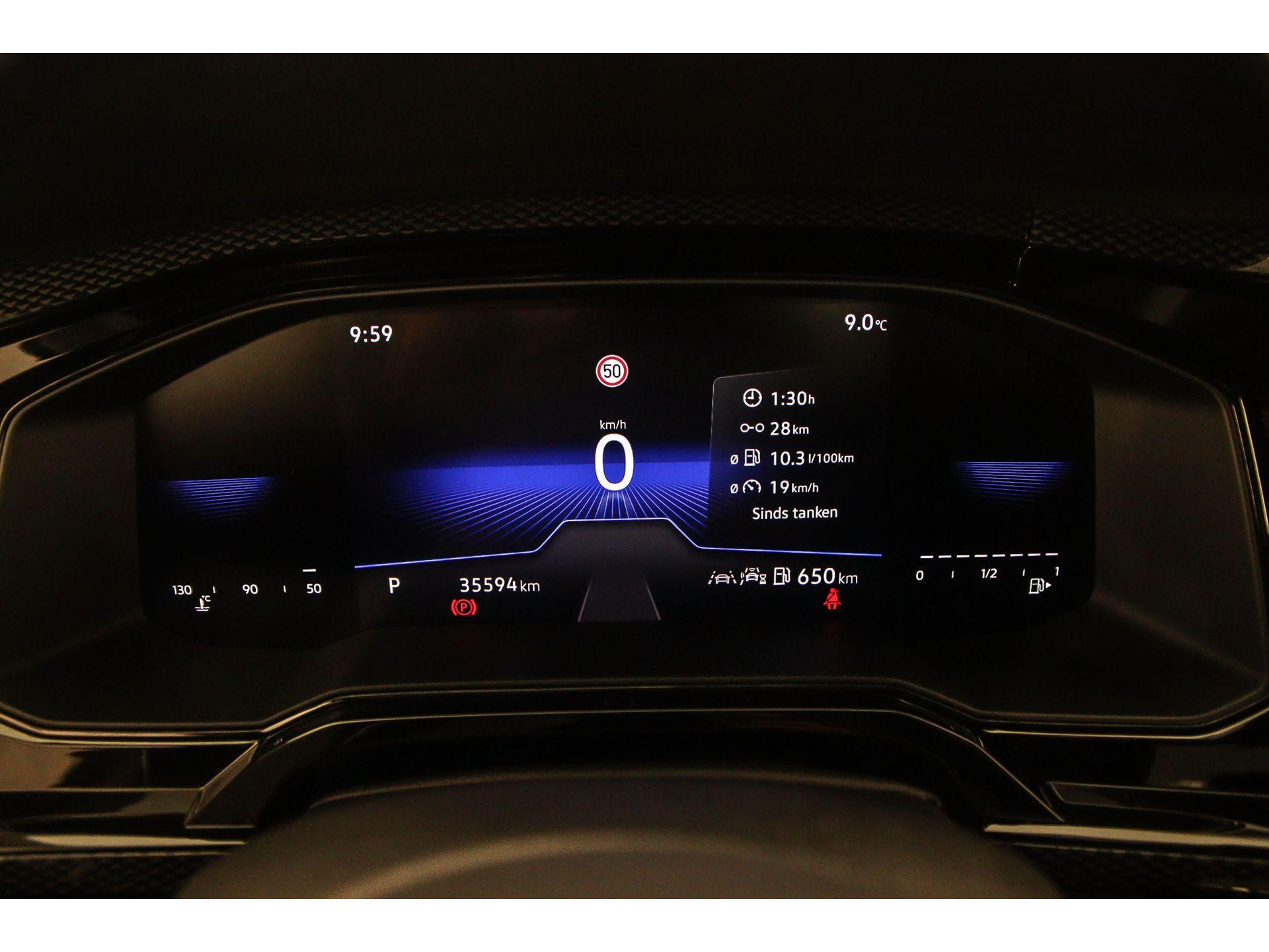 volledig digitaal instrumentenpaneel