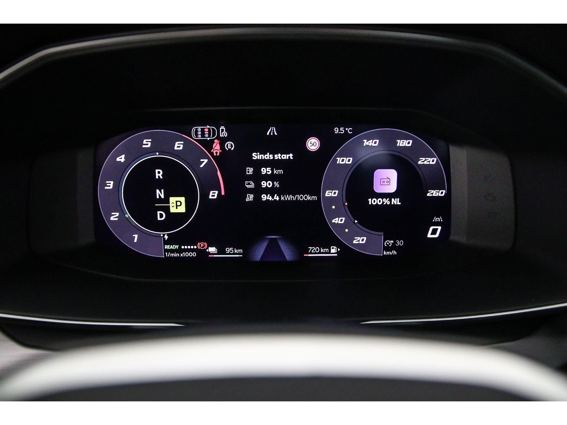 volledig digitaal instrumentenpaneel