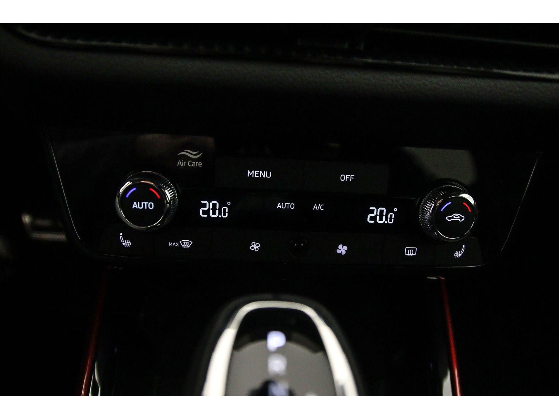 Verwarmbare voorstoelen