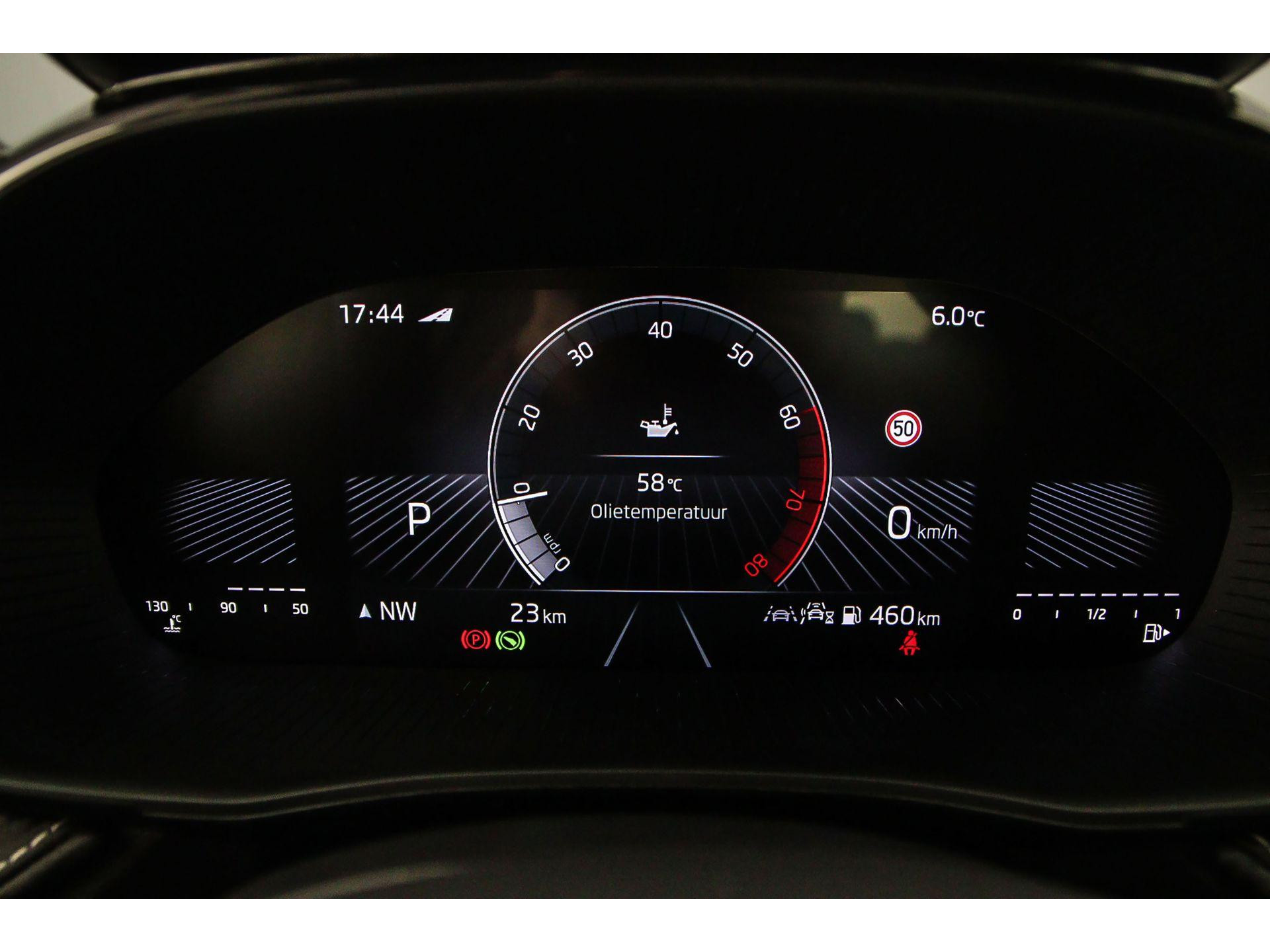 volledig digitaal instrumentenpaneel groot