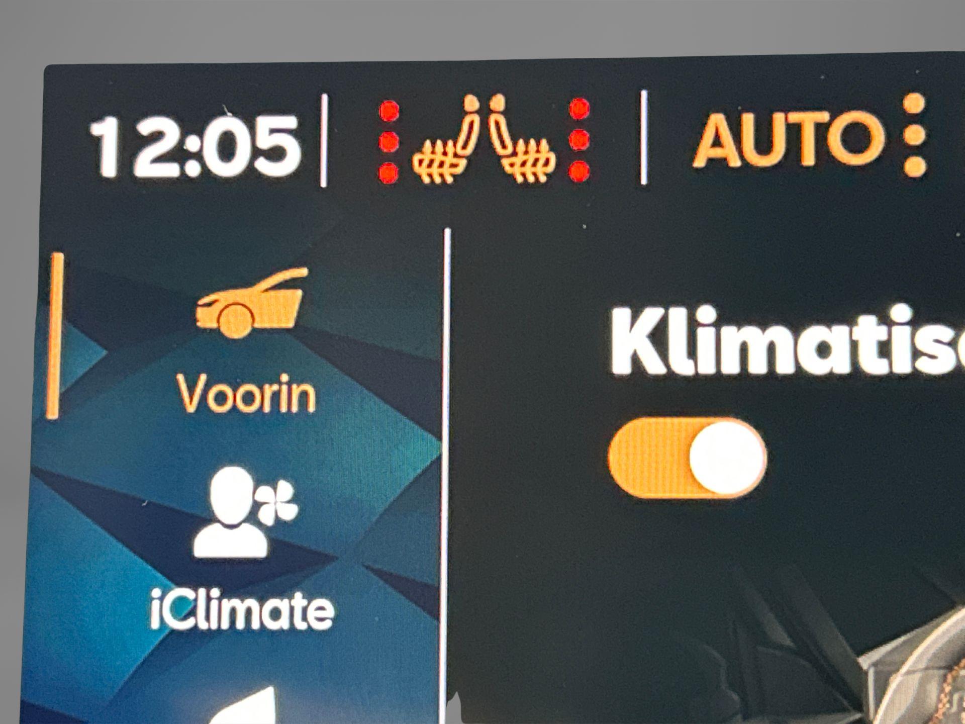 voorstoelen verwarmd