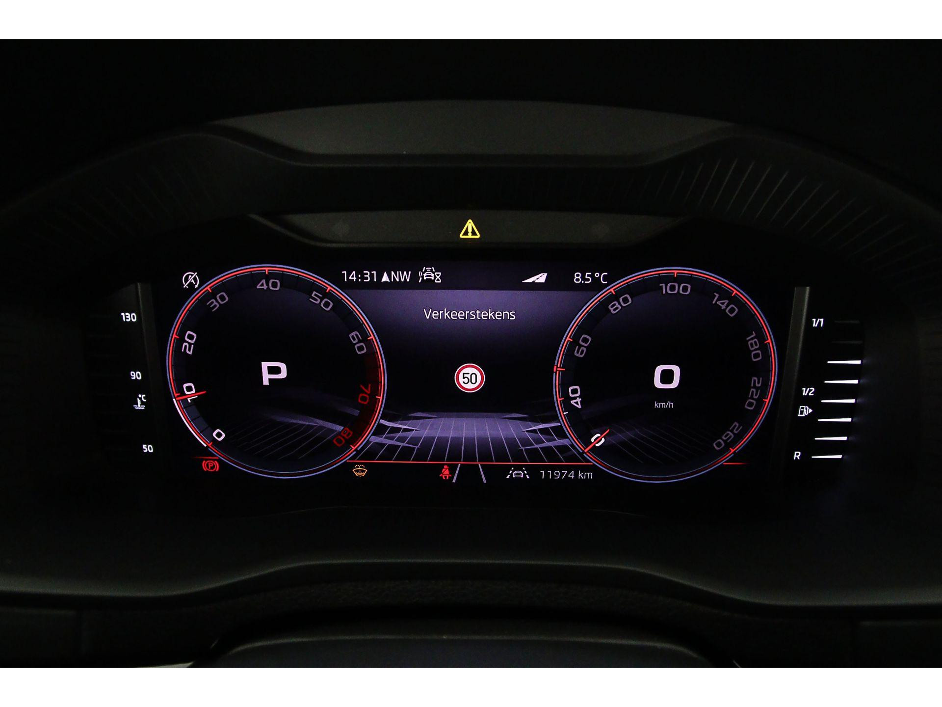 volledig digitaal instrumentenpaneel