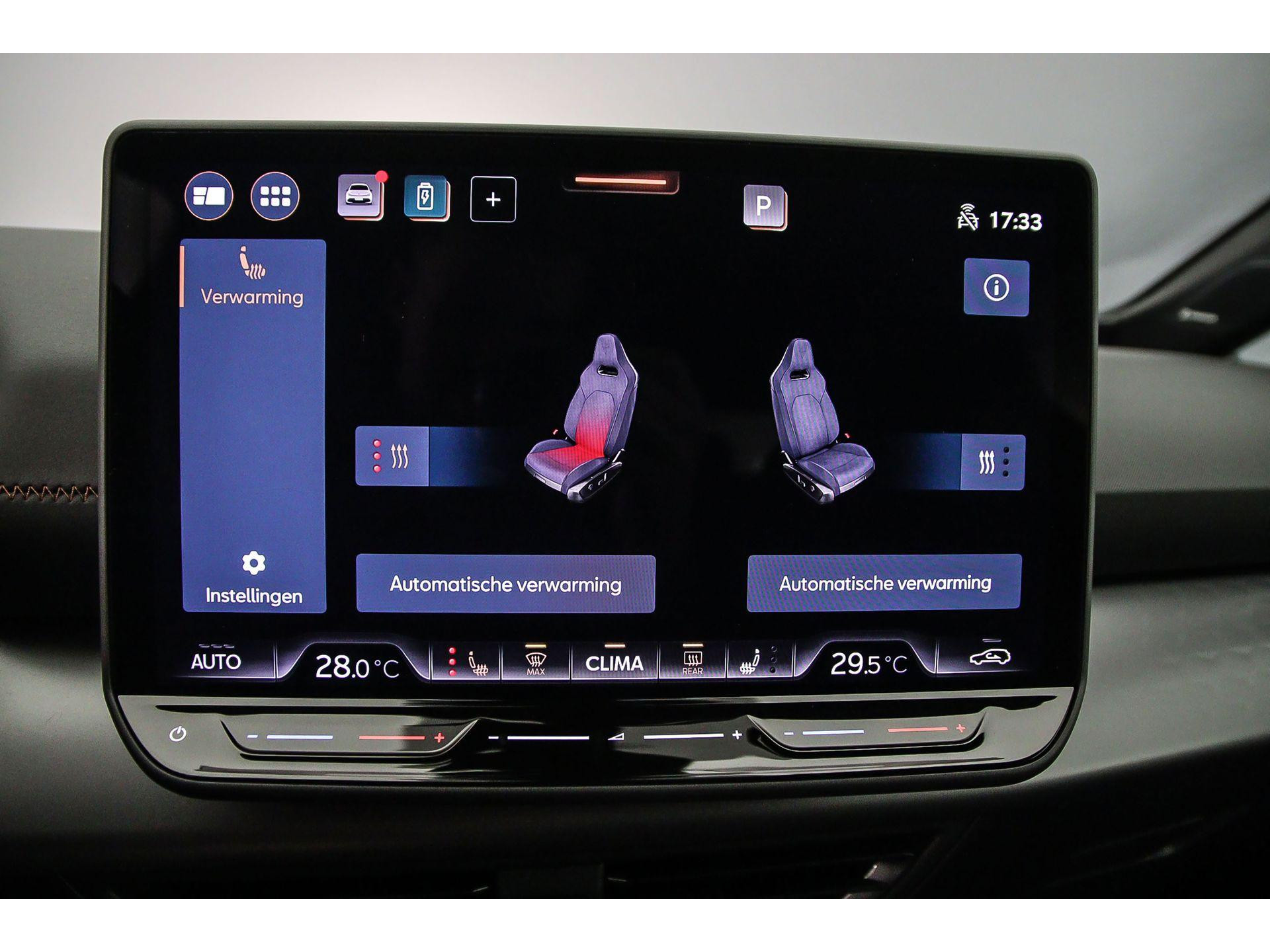 voorstoelen verwarmd