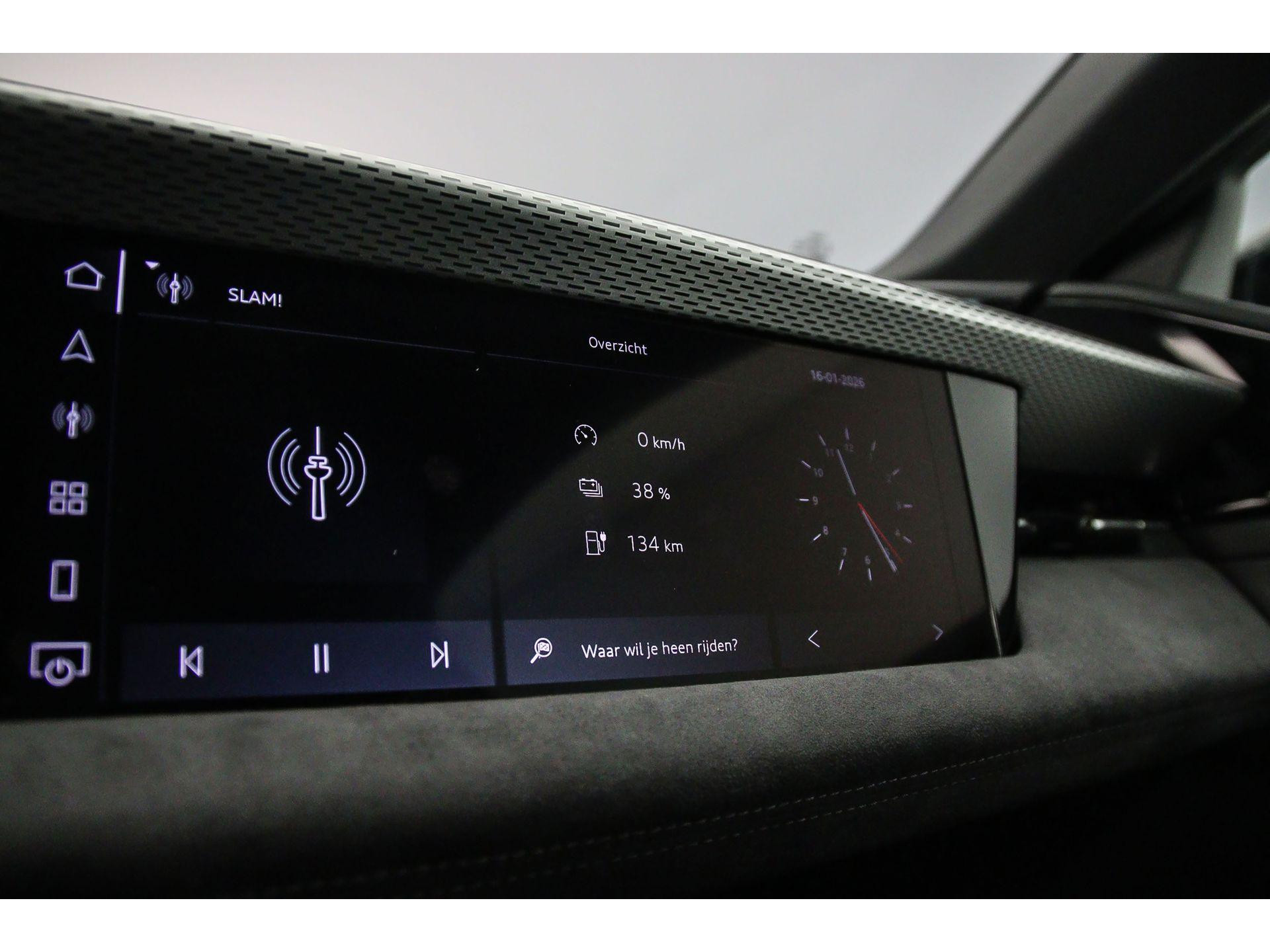 MMI bijrijdersdisplay