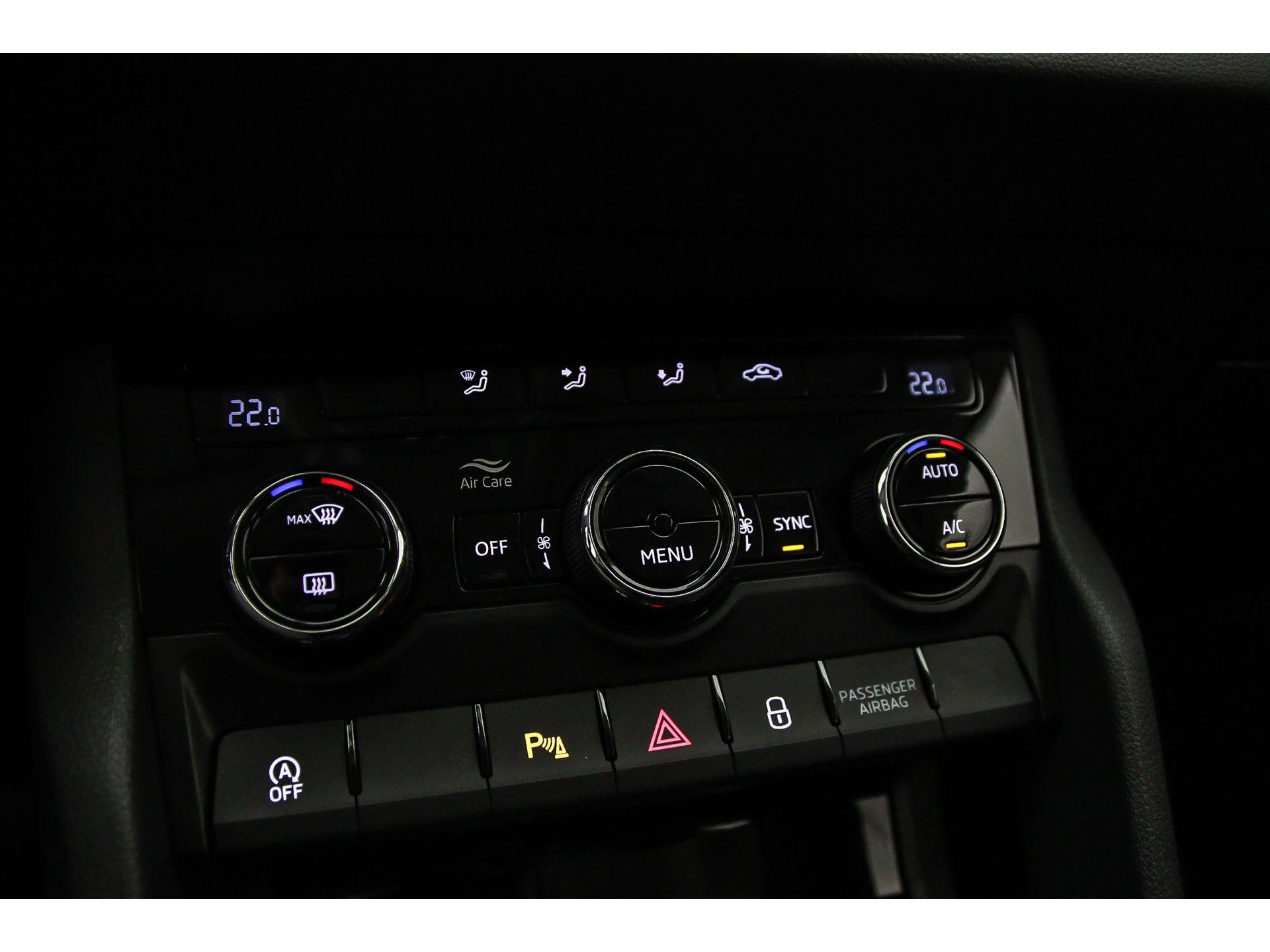 Climatronic, elektronische airconditioning met 2 klimaatzones