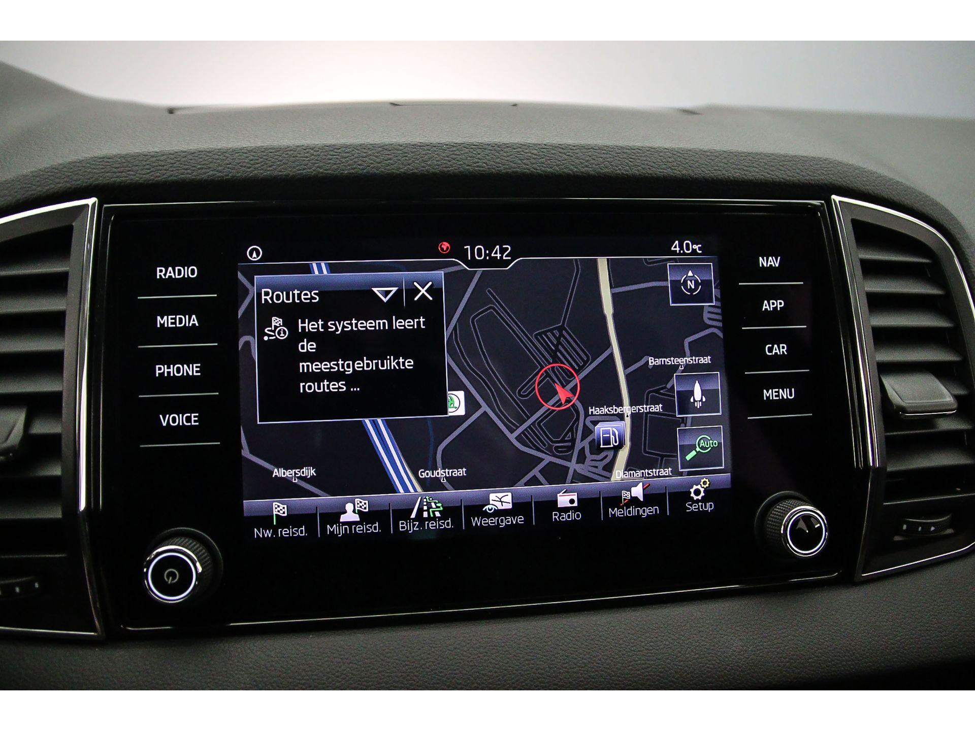 Navigatie Amundsen met 8" kleuren touchscreen