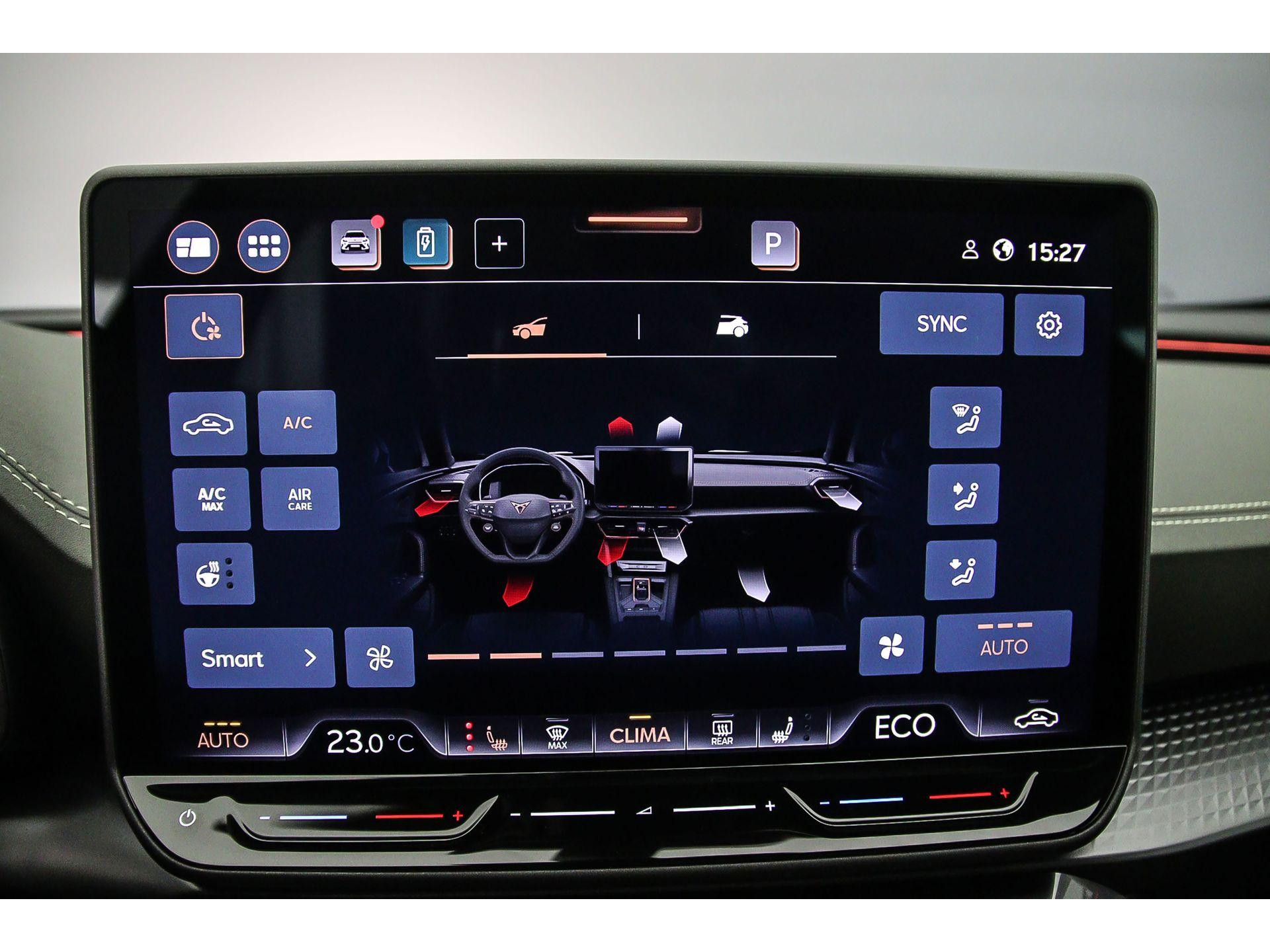 voorstoelen verwarmd