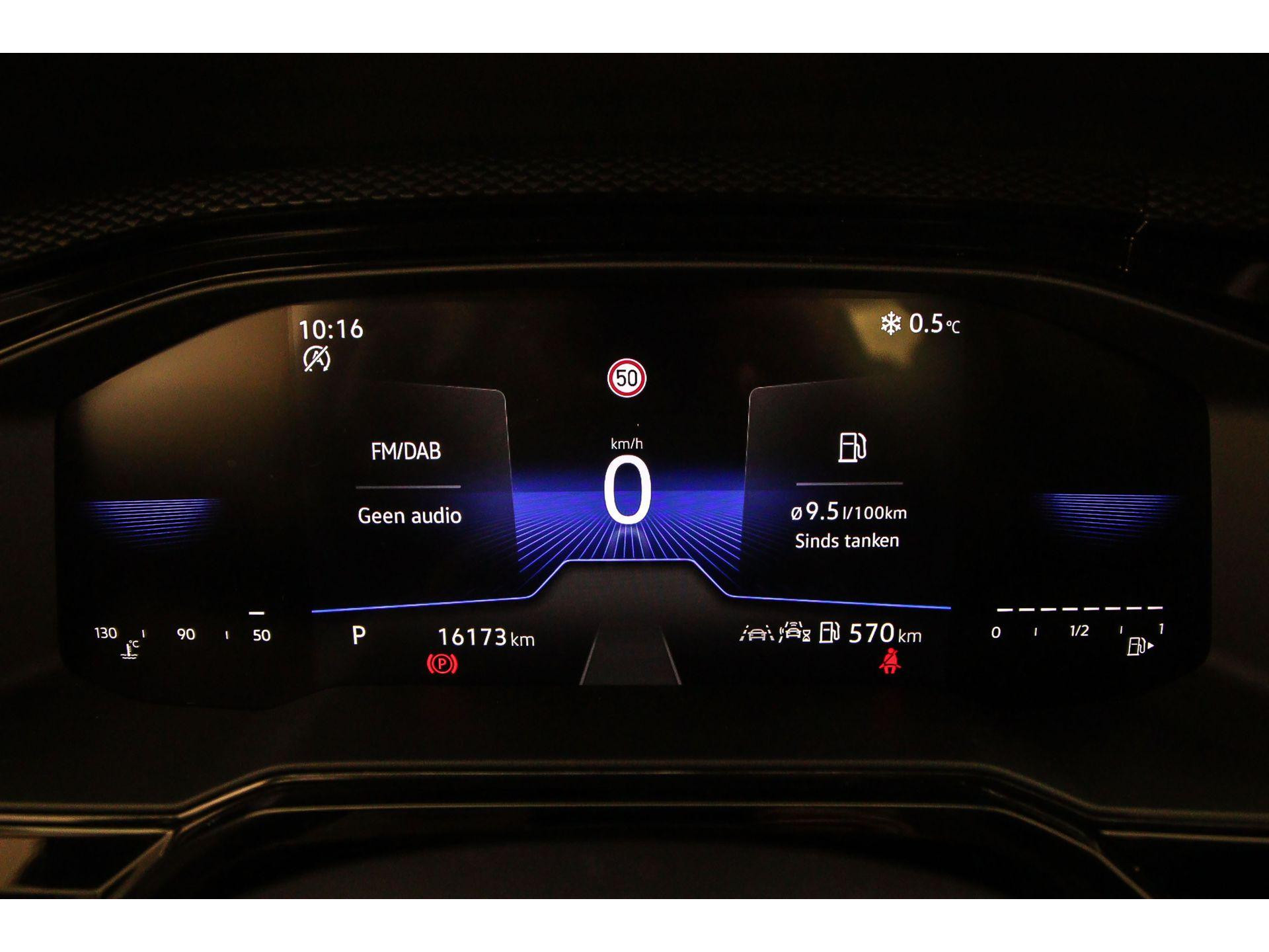 volledig digitaal instrumentenpaneel