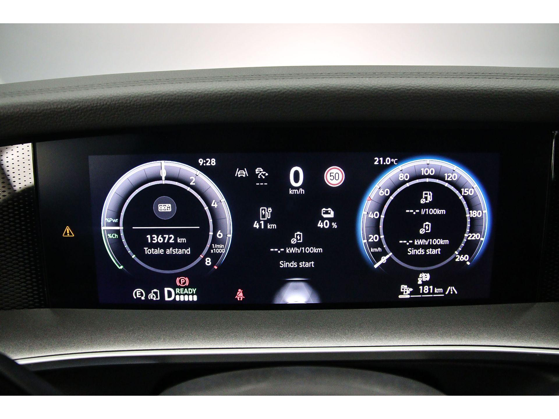 volledig digitaal instrumentenpaneel