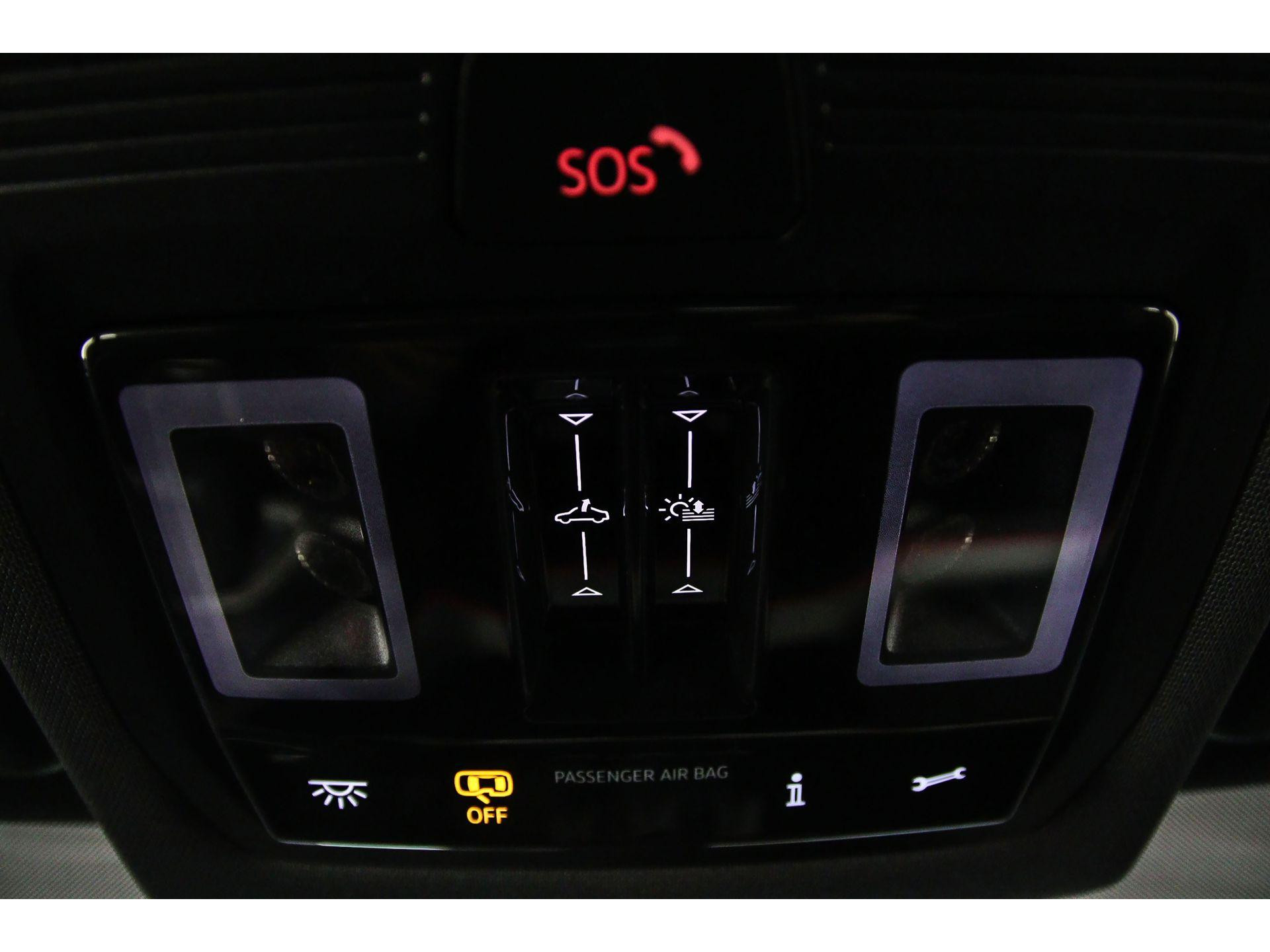 Elektrisch bedienbaar panoramisch glazen schuif-/kanteldak