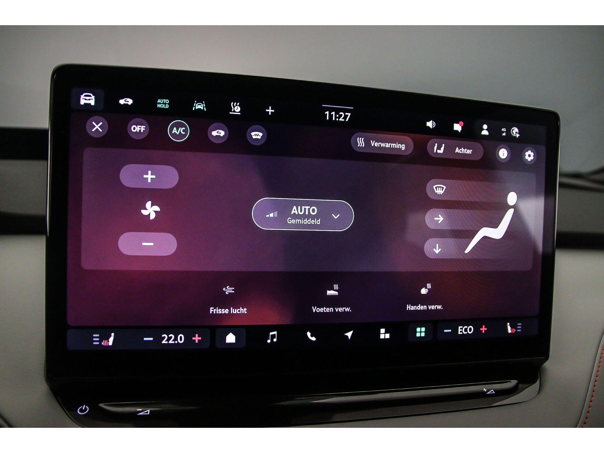 voorstoelen verwarmd