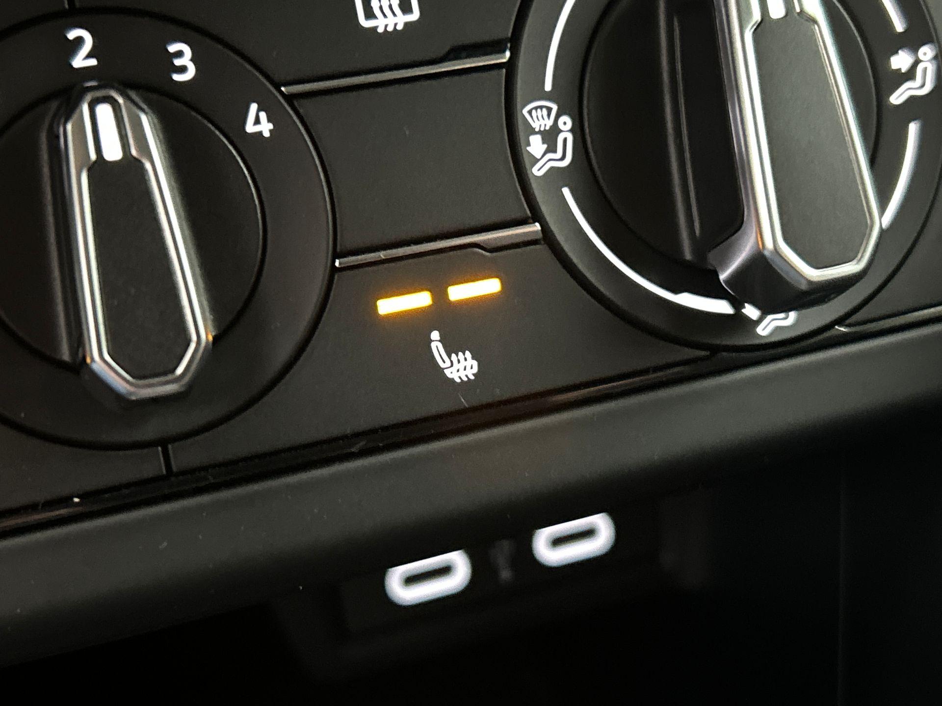 voorstoelen verwarmd