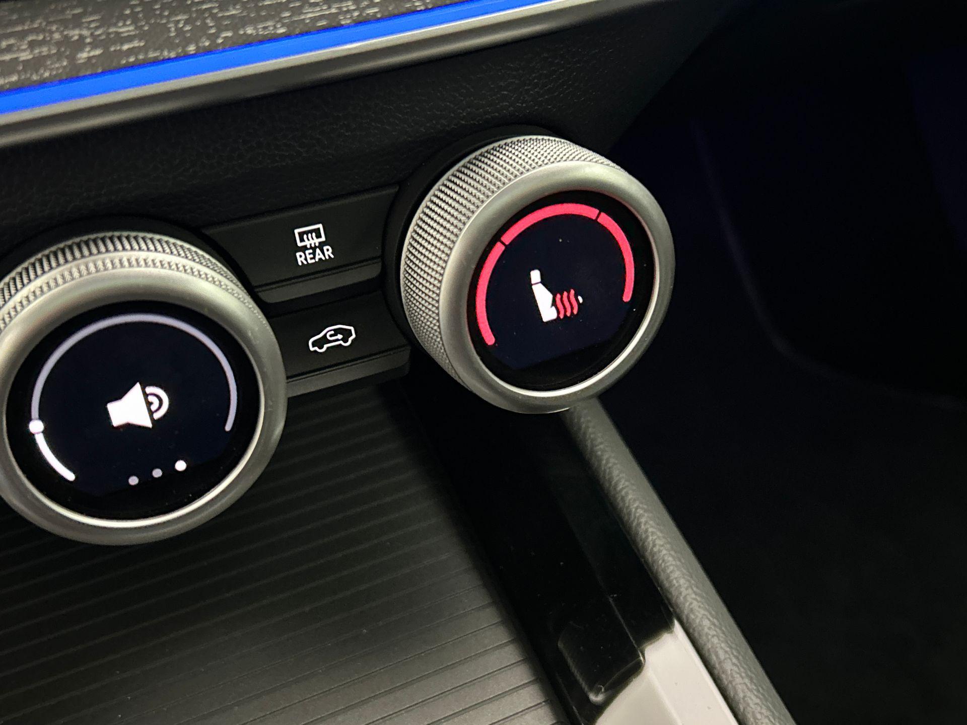 voorstoelen verwarmd