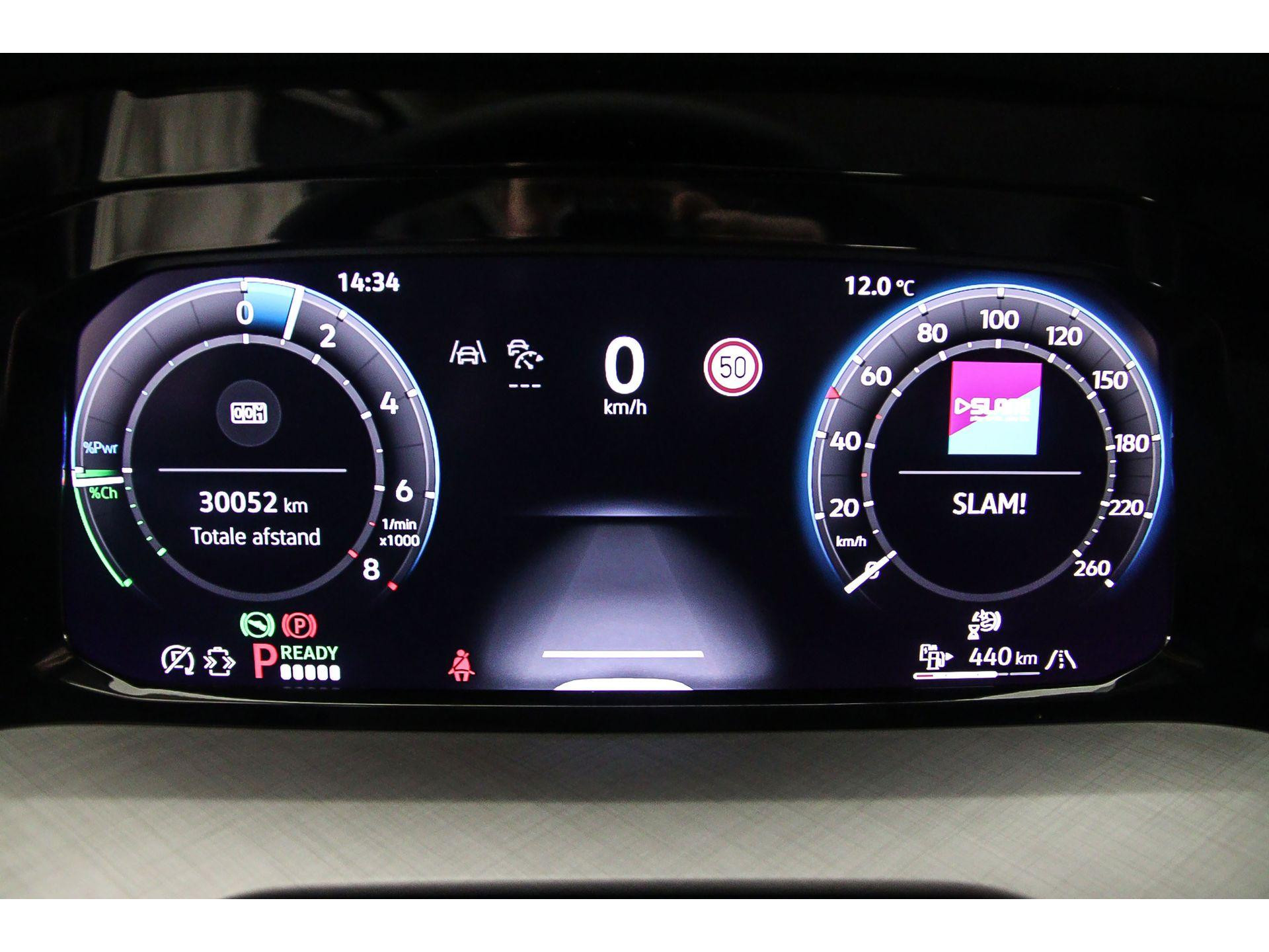 volledig digitaal instrumentenpaneel