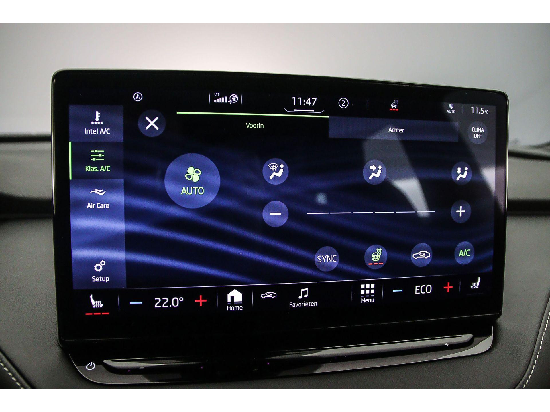 voorstoelen verwarmd