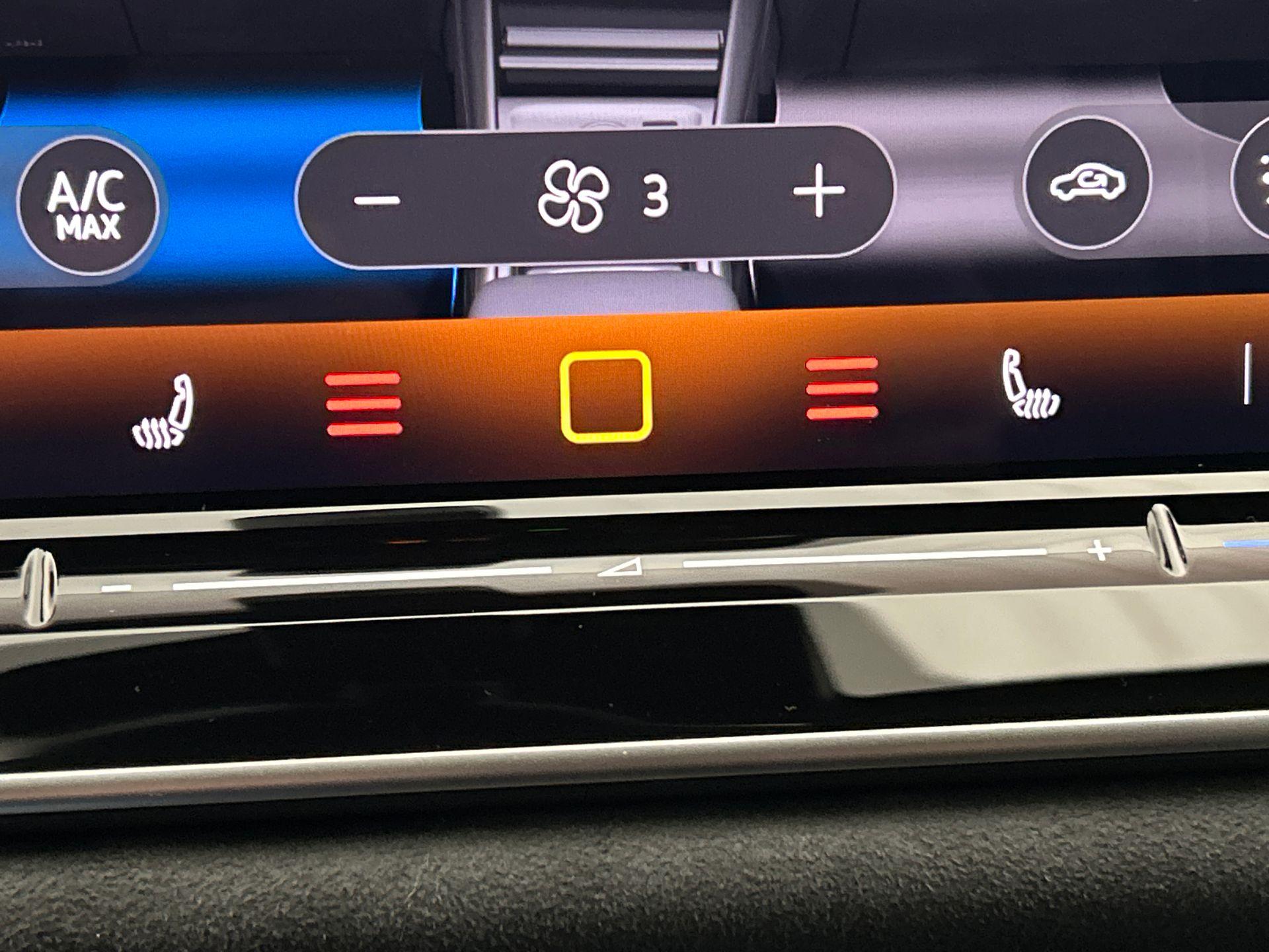 voorstoelen verwarmd