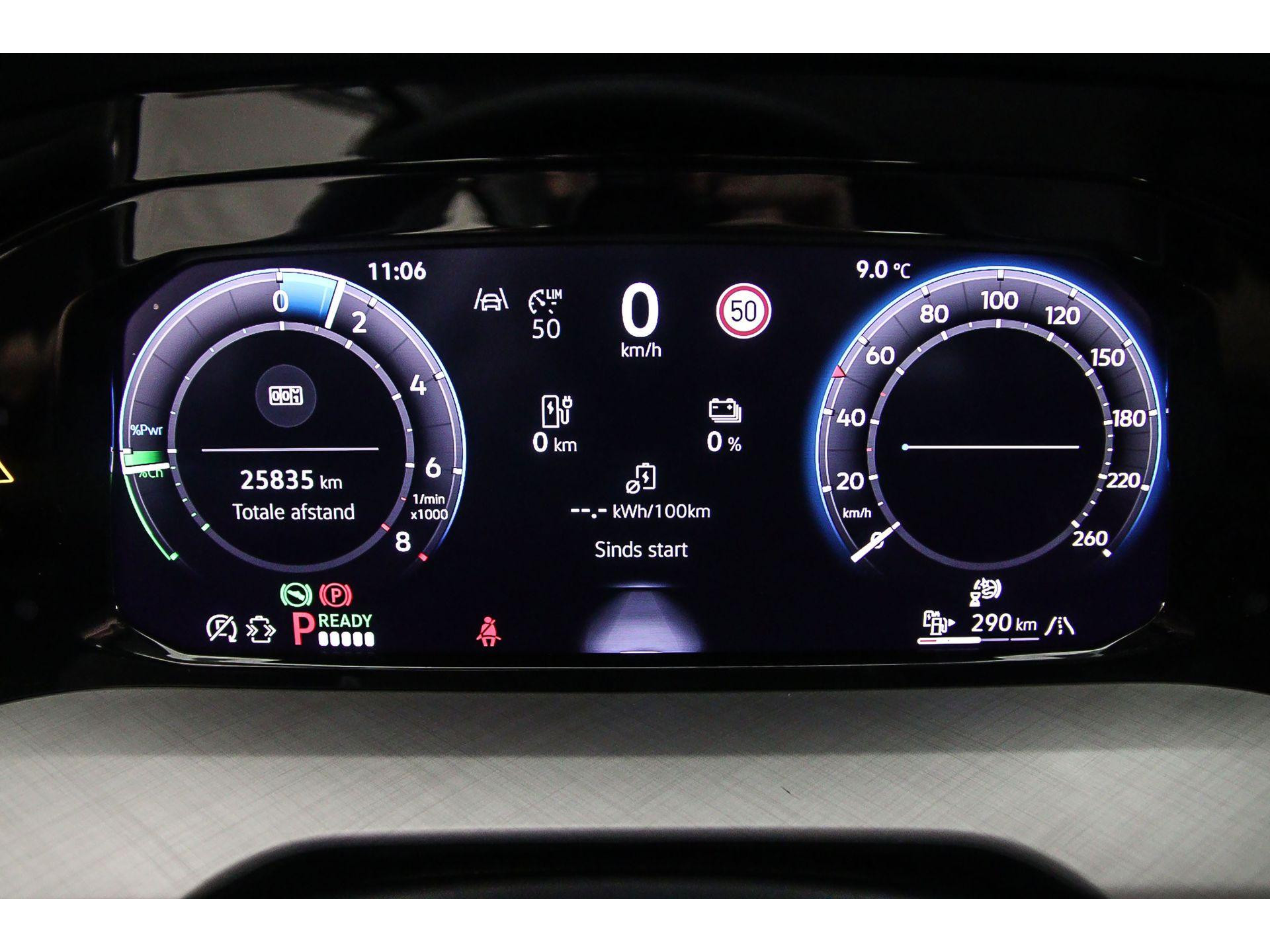 volledig digitaal instrumentenpaneel