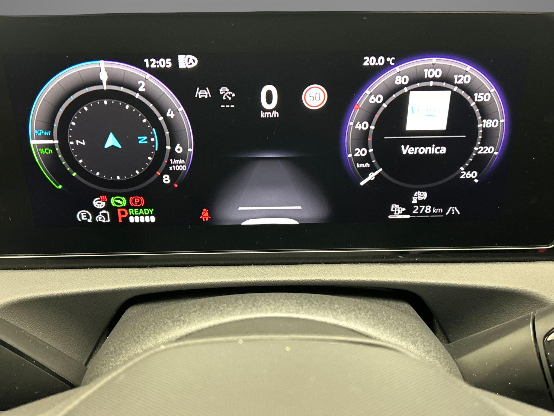 volledig digitaal instrumentenpaneel