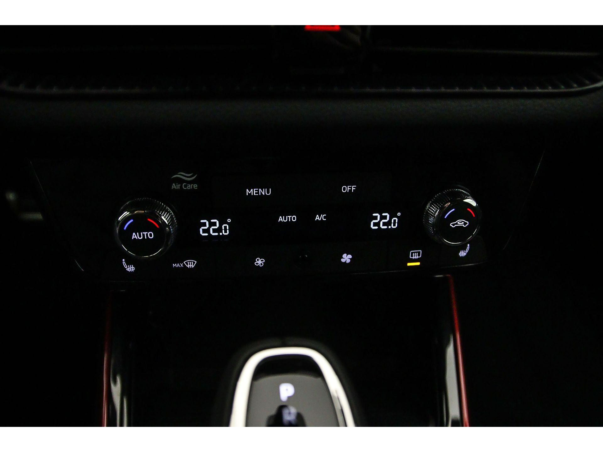 Verwarmbare voorstoelen