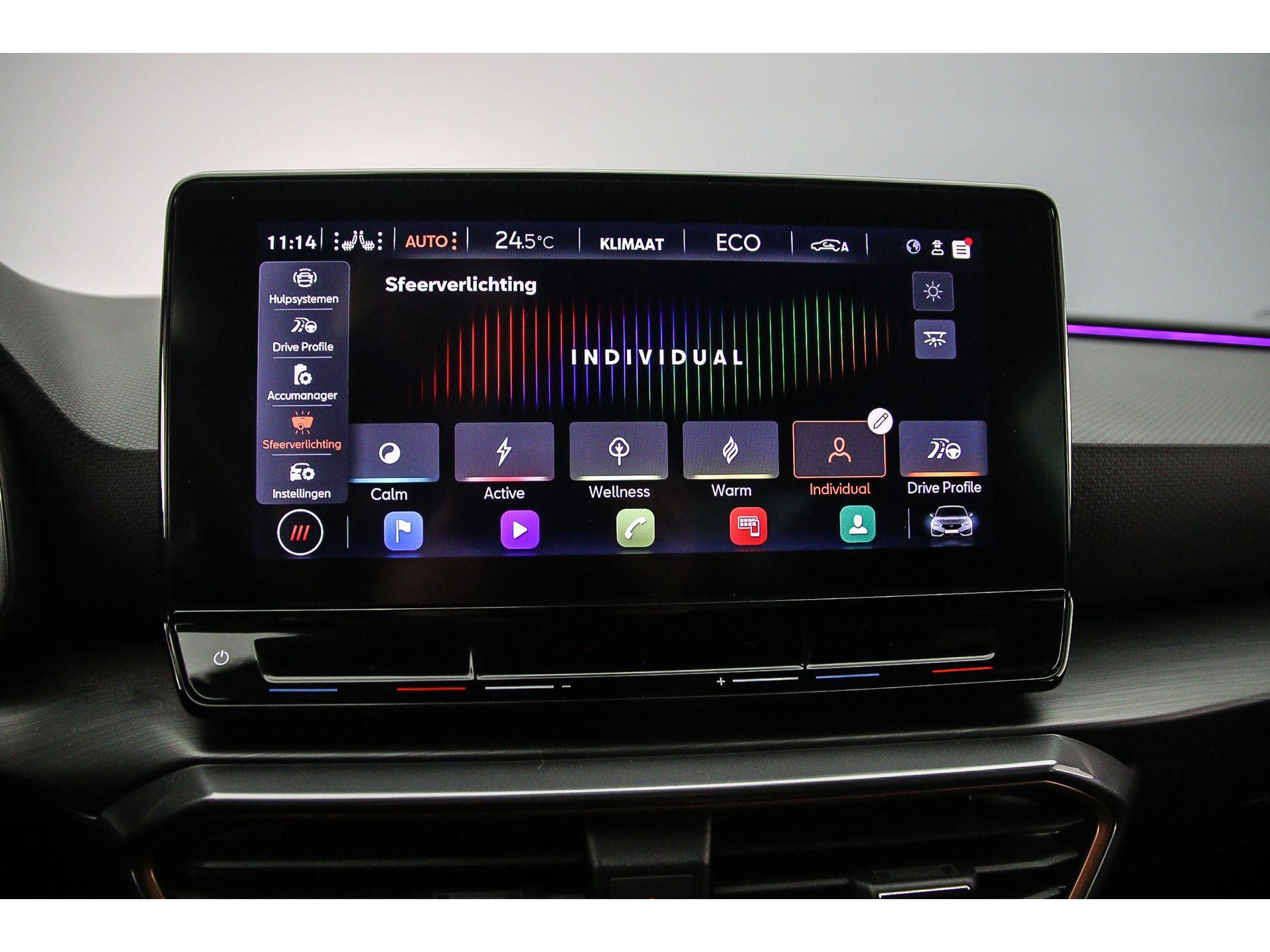 voorstoelen verwarmd