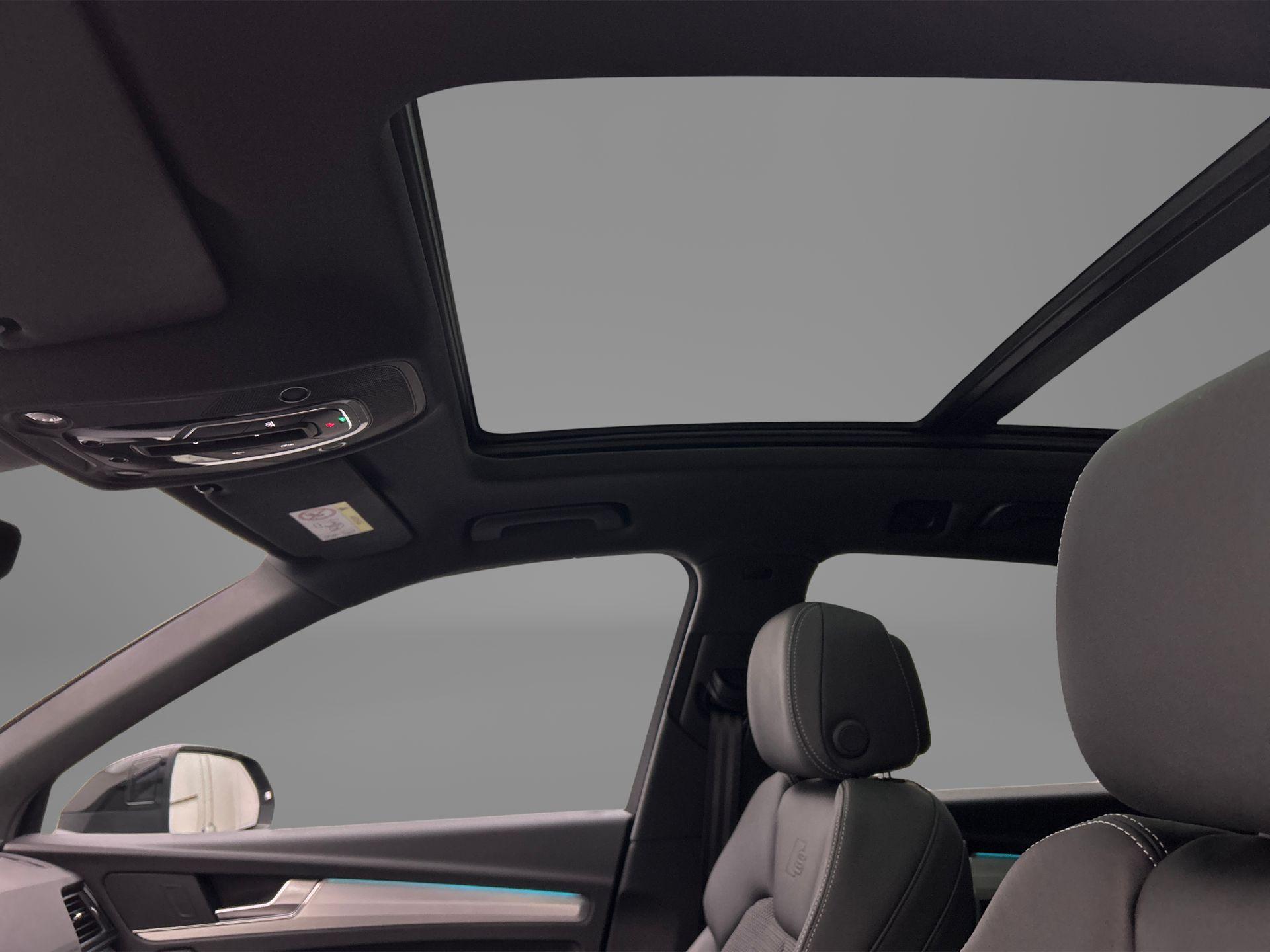 Panoramadak, glas, elektrisch bedienbaar