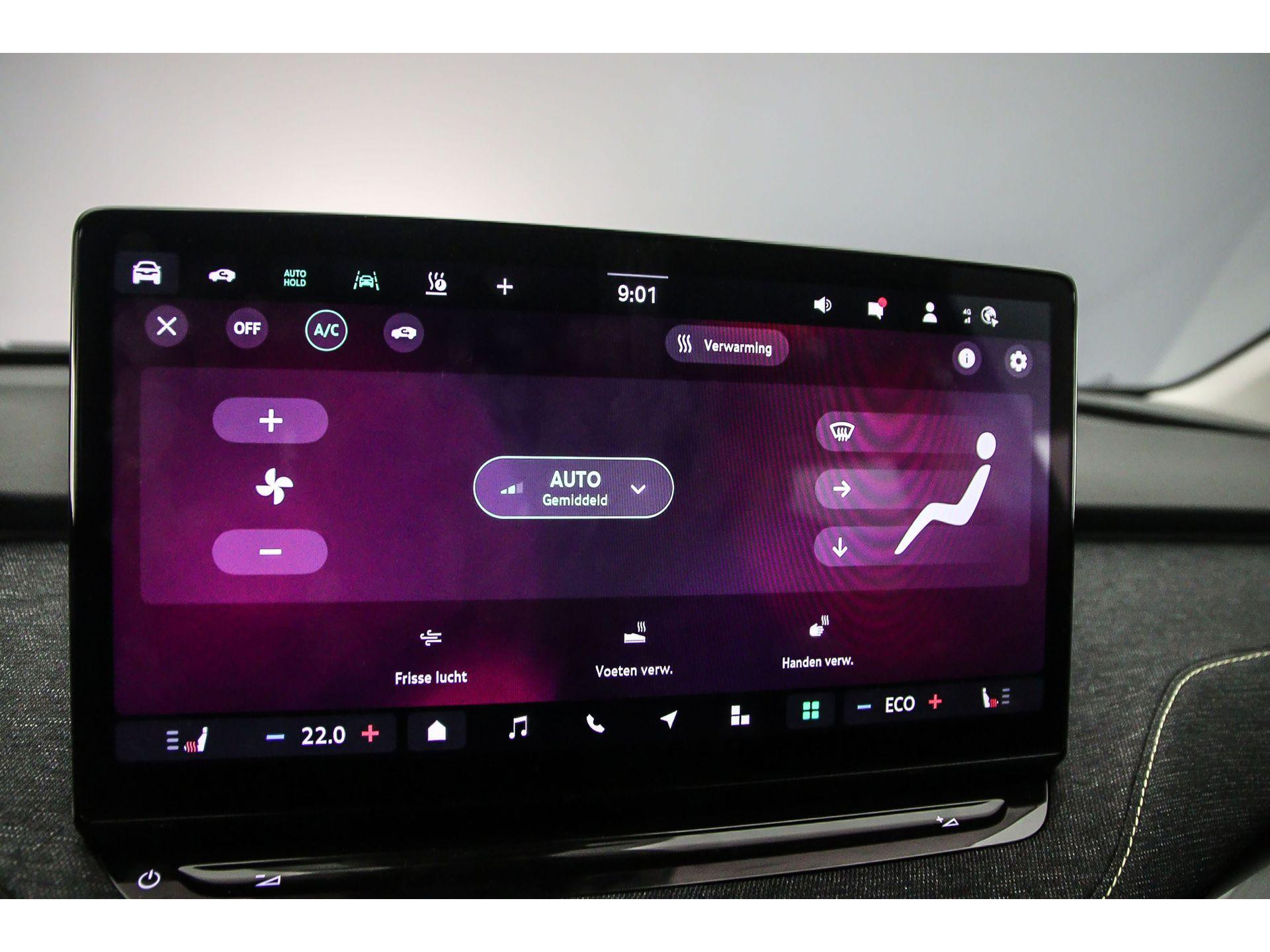 voorstoelen verwarmd