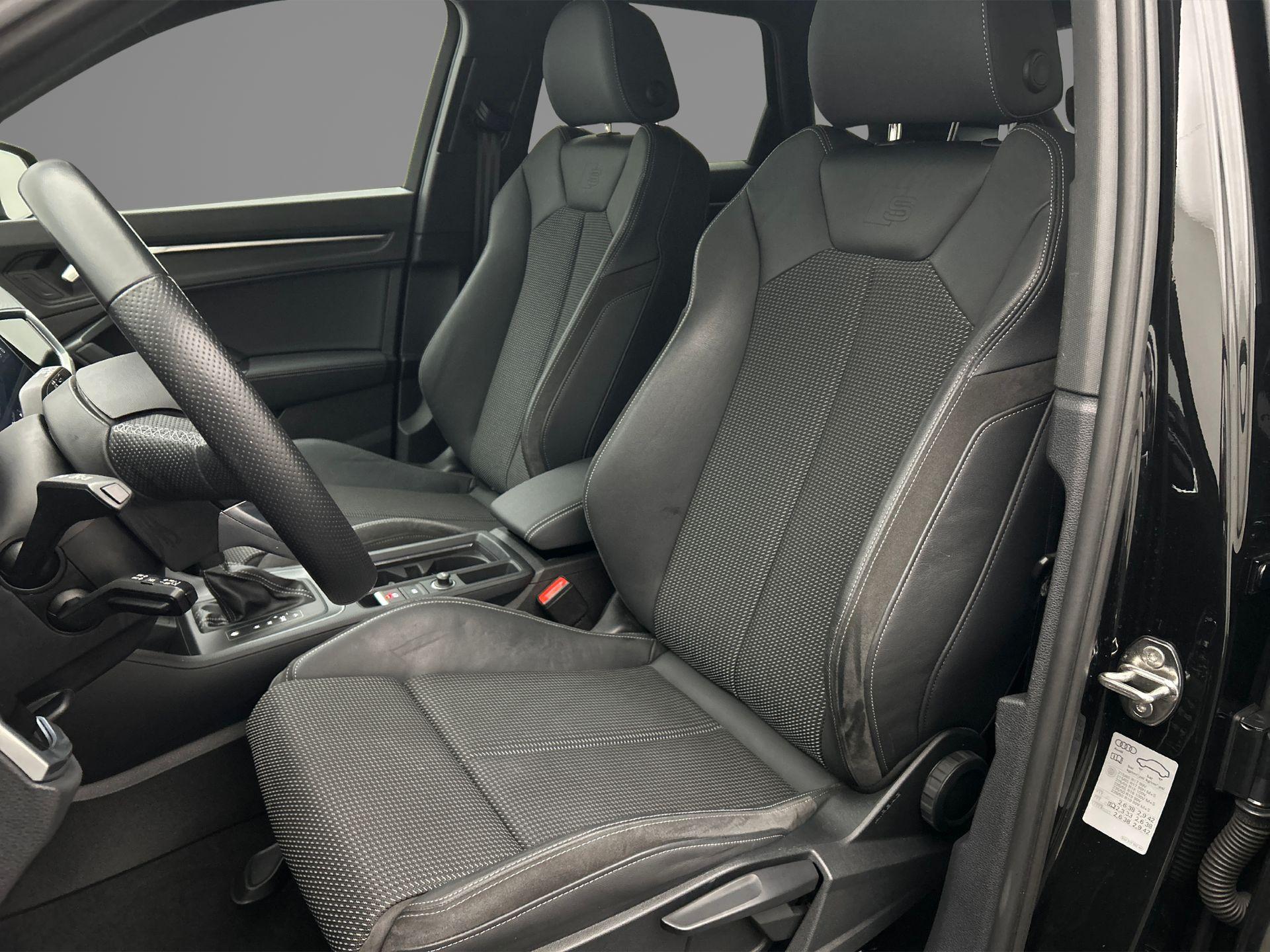 lederen/stof bekleding