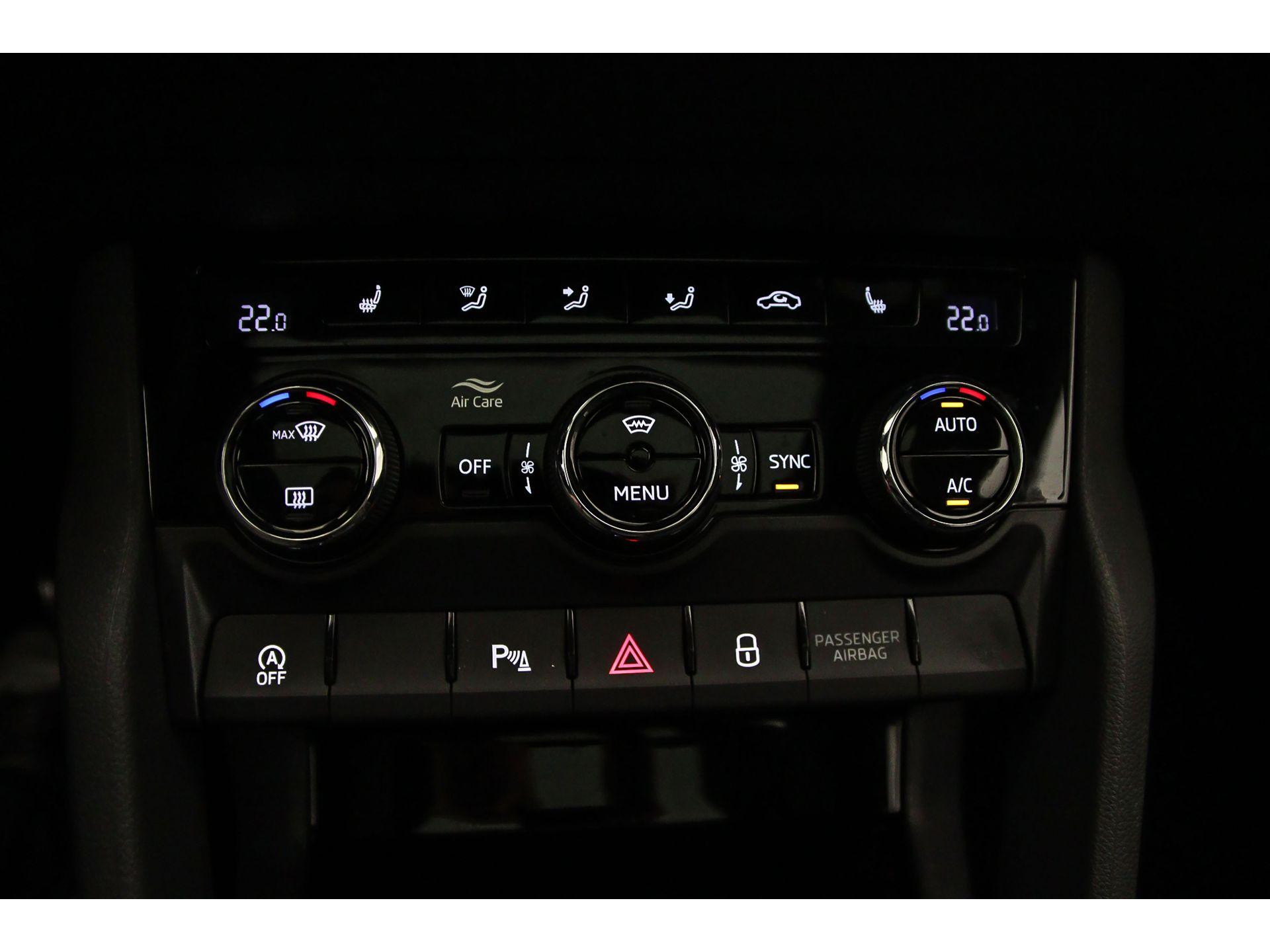 Verwarmbare voorstoelen