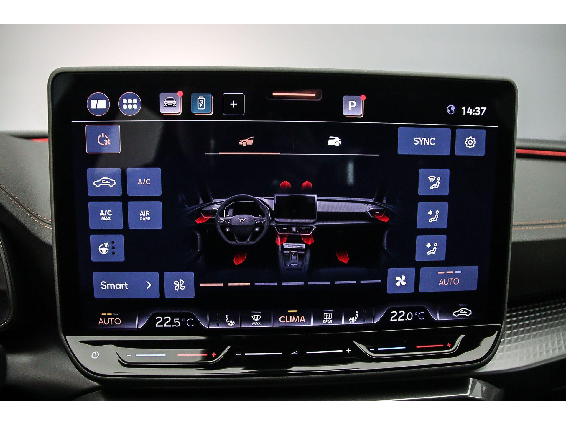 voorstoelen verwarmd