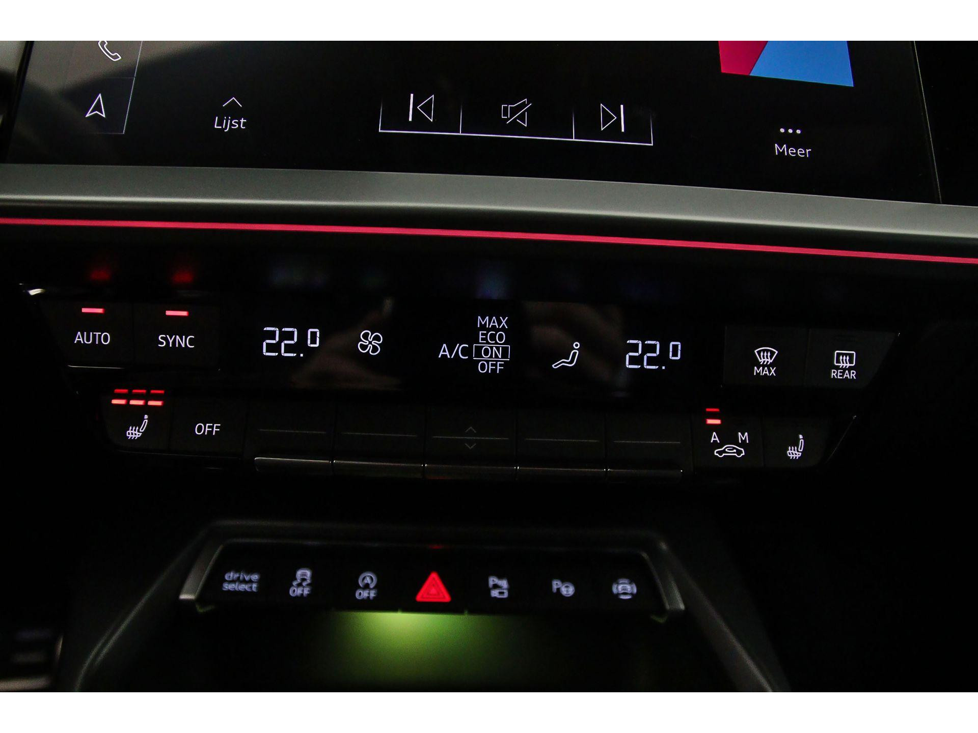 voorstoelen verwarmd