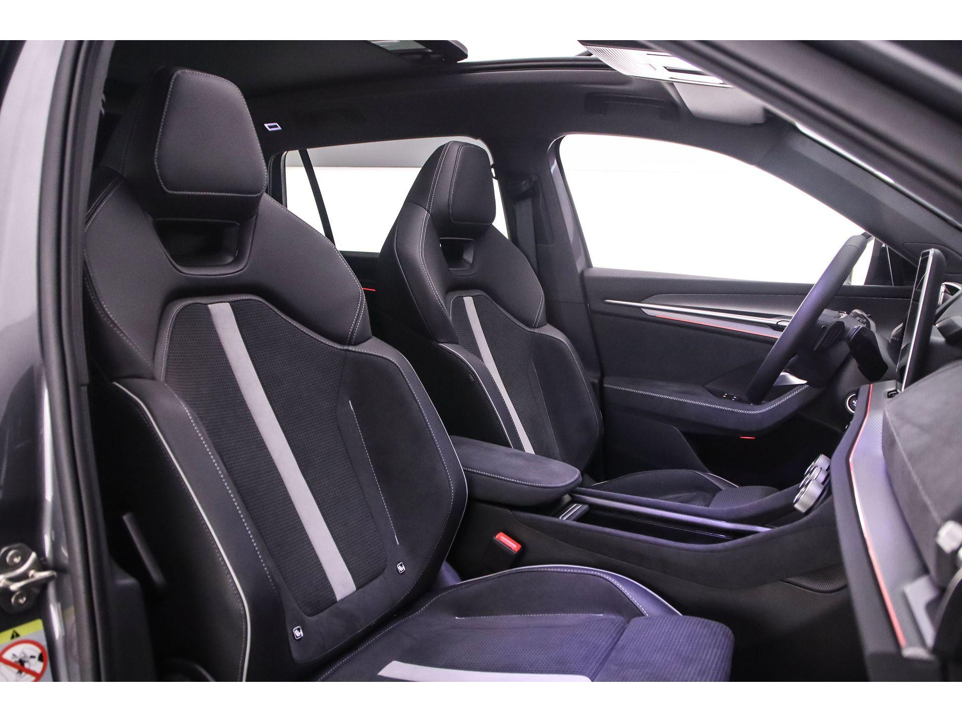 lederen/alcantara bekleding