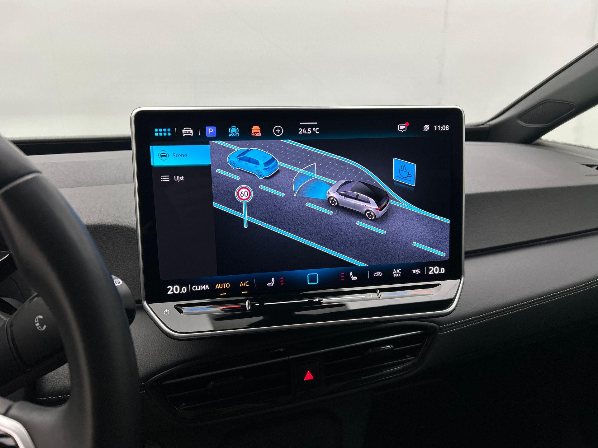 rijstrooksensor met correctie