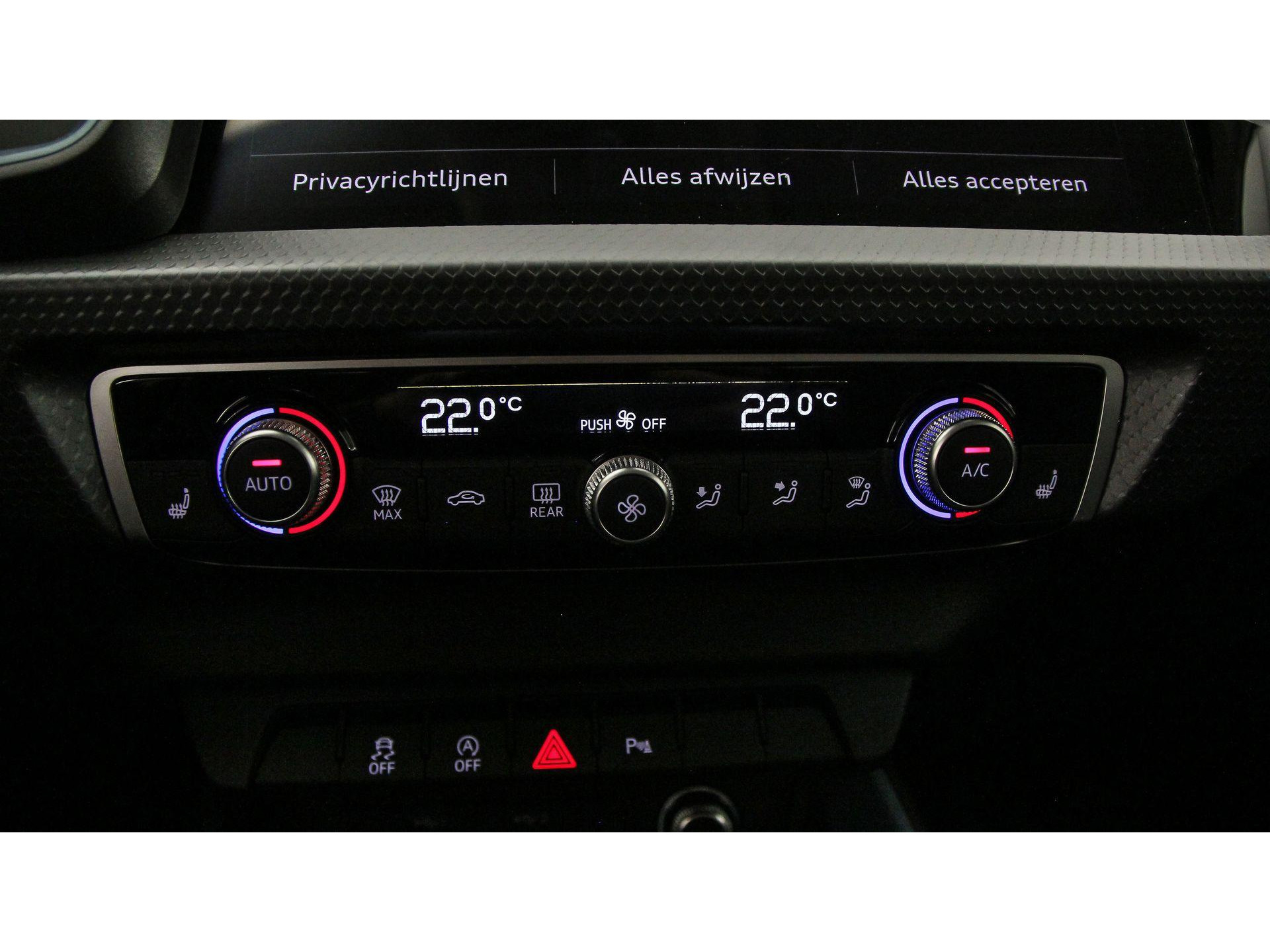 Automatische airconditioning met twee zones