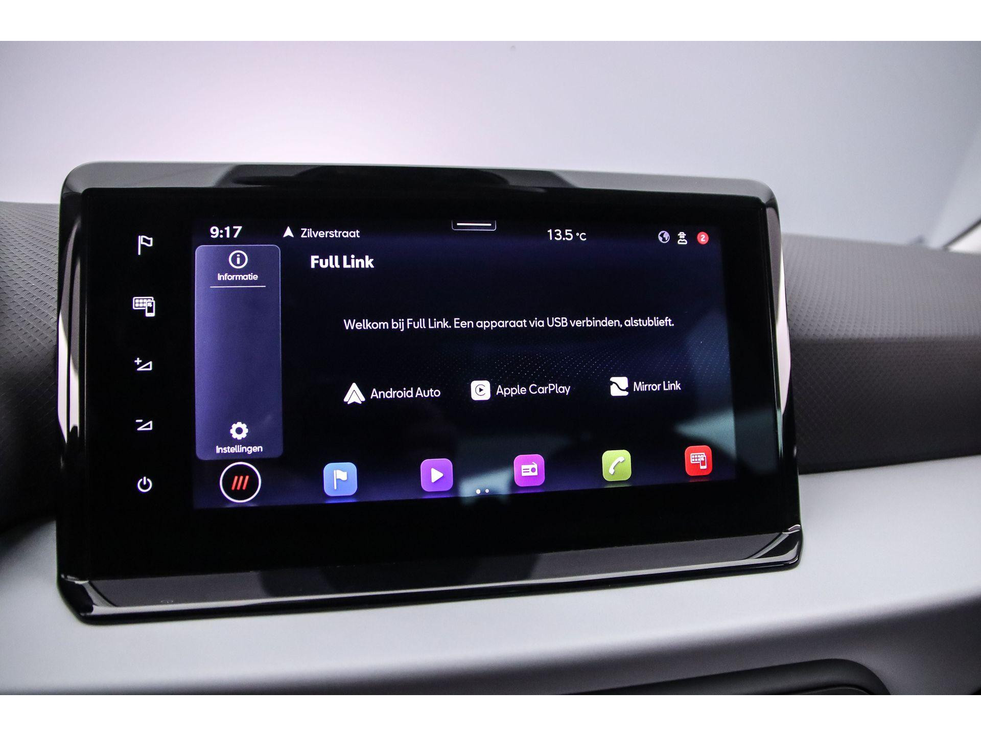 Draadloze Apple CarPlay™ en Android Auto™ voorbereiding