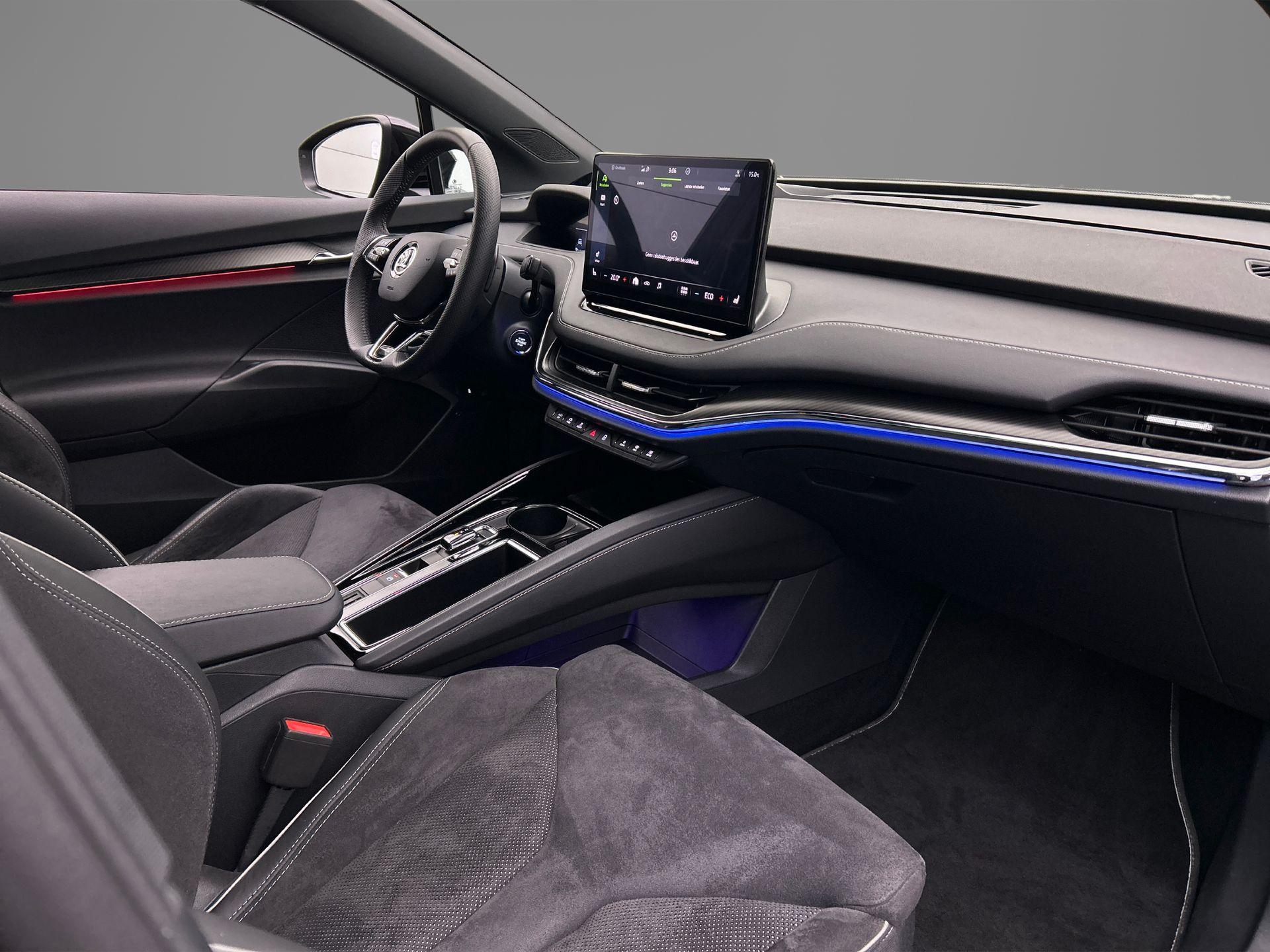 lederen/alcantara bekleding