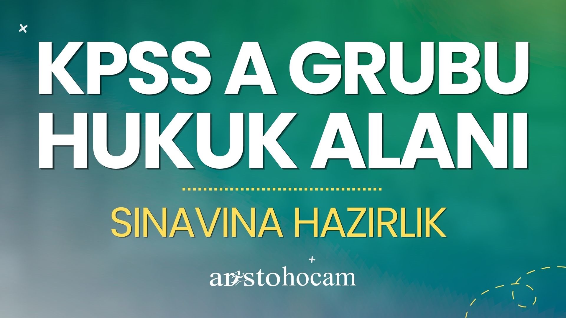 KPSS A Grubu Hukuk Alanı Sınavına Hazırlık Paketi