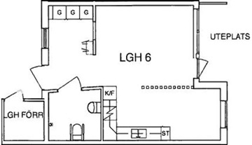 Photo 3. Apartment, Stibyborgsgatan, Gärsnäs 