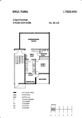 Bild 5. Lägenhet, Julia Nybergs Väg, Skultuna 