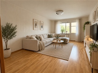 Bild 1. Lägenhet, Jägaregatan, Katrineholm 