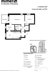 Photo 1. Apartment, pettersbergsgatan, Västerås 