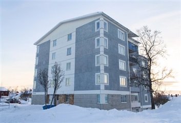Bild 1. Lägenhet, Thulegatan 23 Blå,  981 31 Kiruna, Kiruna 