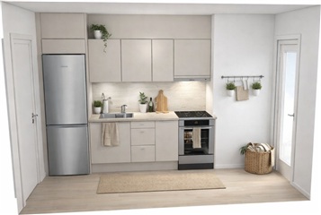 Bild 1. Lägenhet, Bollhusgatan, Ystad 