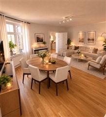 Bild 1. Lägenhet, Regementsgatan, Ystad 