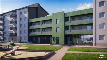 Bild 4. Lägenhet, Ängesvägen, Umeå 