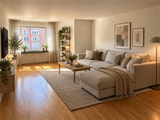 Bild 1. Lägenhet, Slottsgatan, Norrköping 