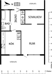 Photo 3. Apartment, Skogsvägen, Sankt Olof 