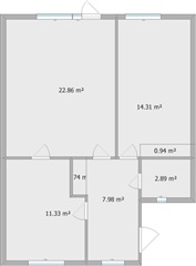 Photo 4. Apartment, Kommungatan, Edsbruk 