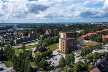 Bild 1. Lägenhet, Kvartsvägen, Umeå 