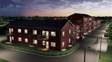 Bild 1. Lägenhet, Lejonvägen, Strängnäs 